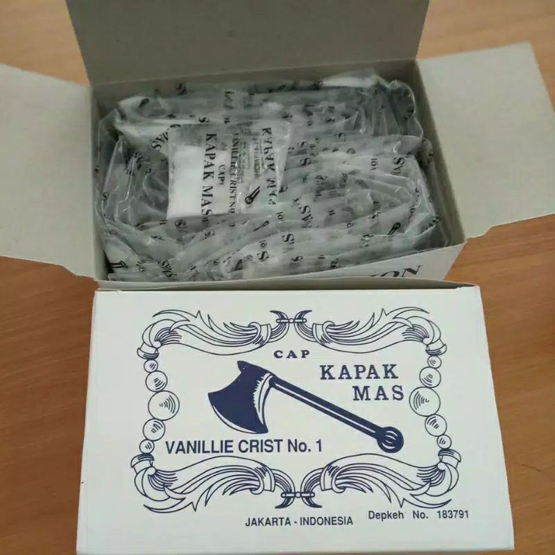 

Vanilie Kapak Mas Penyedap & Aroma 2 gr