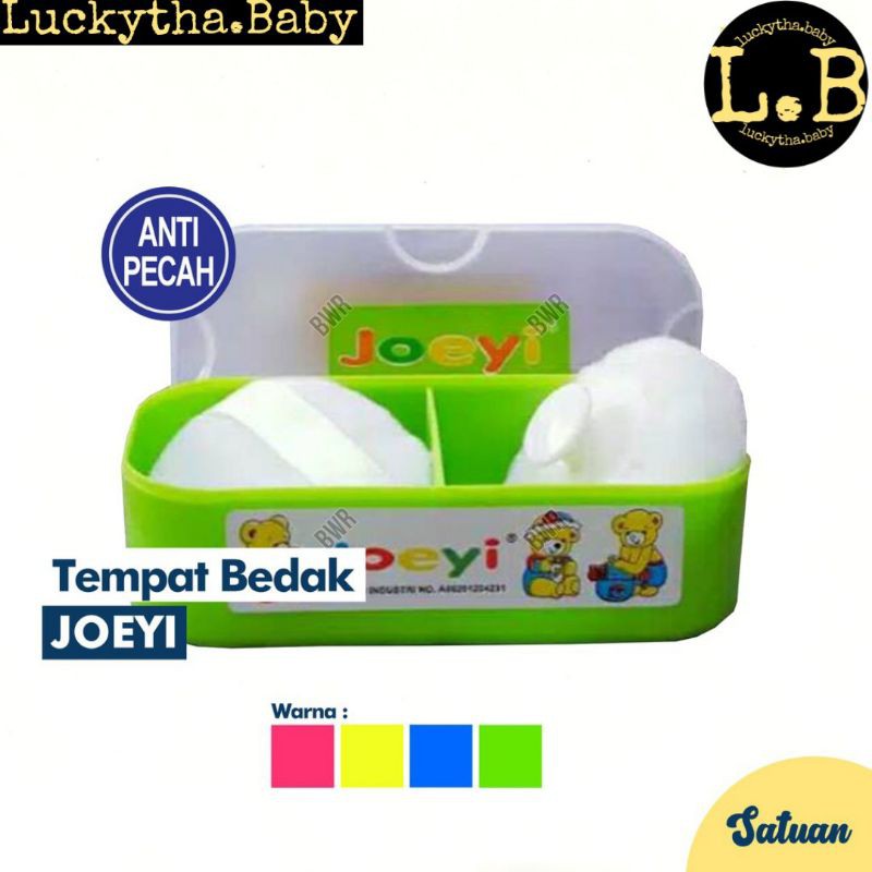 Tempat bedak bayi isi 2 / tempat bedak joeyi / tempat bedak anti pecah