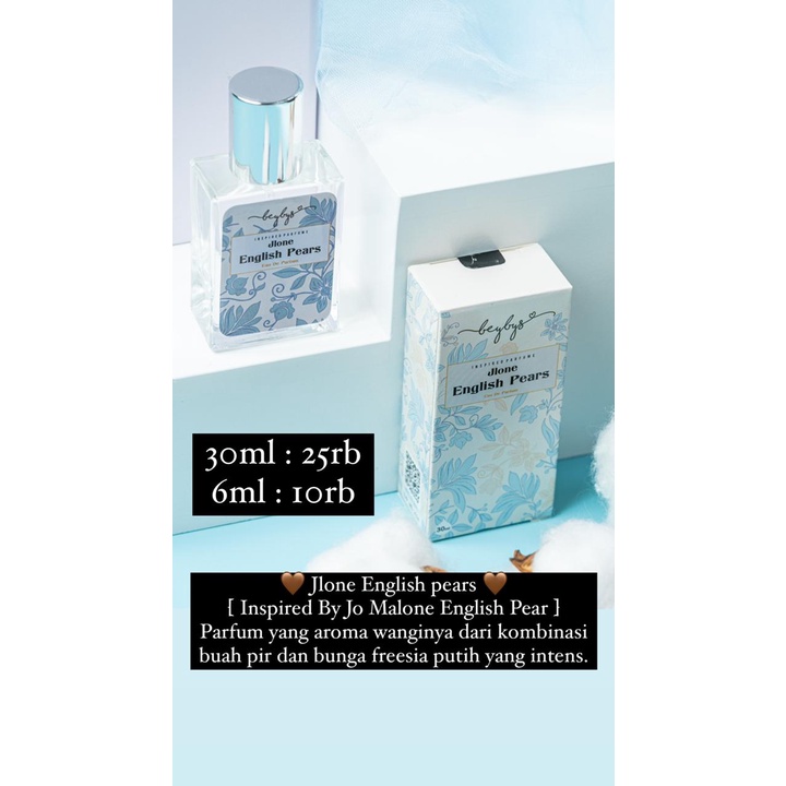 Parfum BeyBys Murah - Varian Jlone English Pears