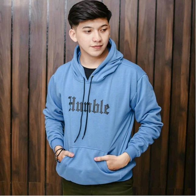 IvannaCollection Sweater Hoodie Humble Pria dan Wanita Couple Pasangan Bahan Fleece Premium