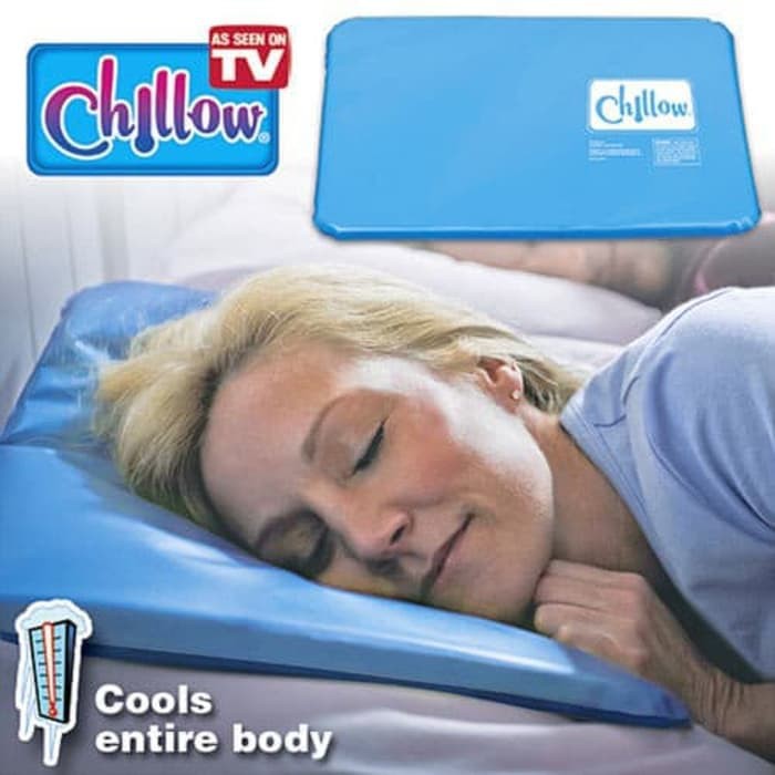 Bantal Air Gel Dingin Penurun Panas Demam Kepala Sejuk Chillow Pillow Pad Anti Panas Keringat