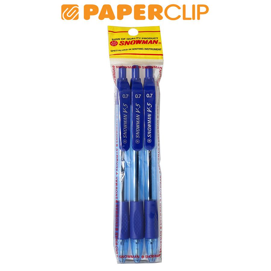 

PEN / PULPEN SNOWMAN V-5 07 ISI 3 BIRU