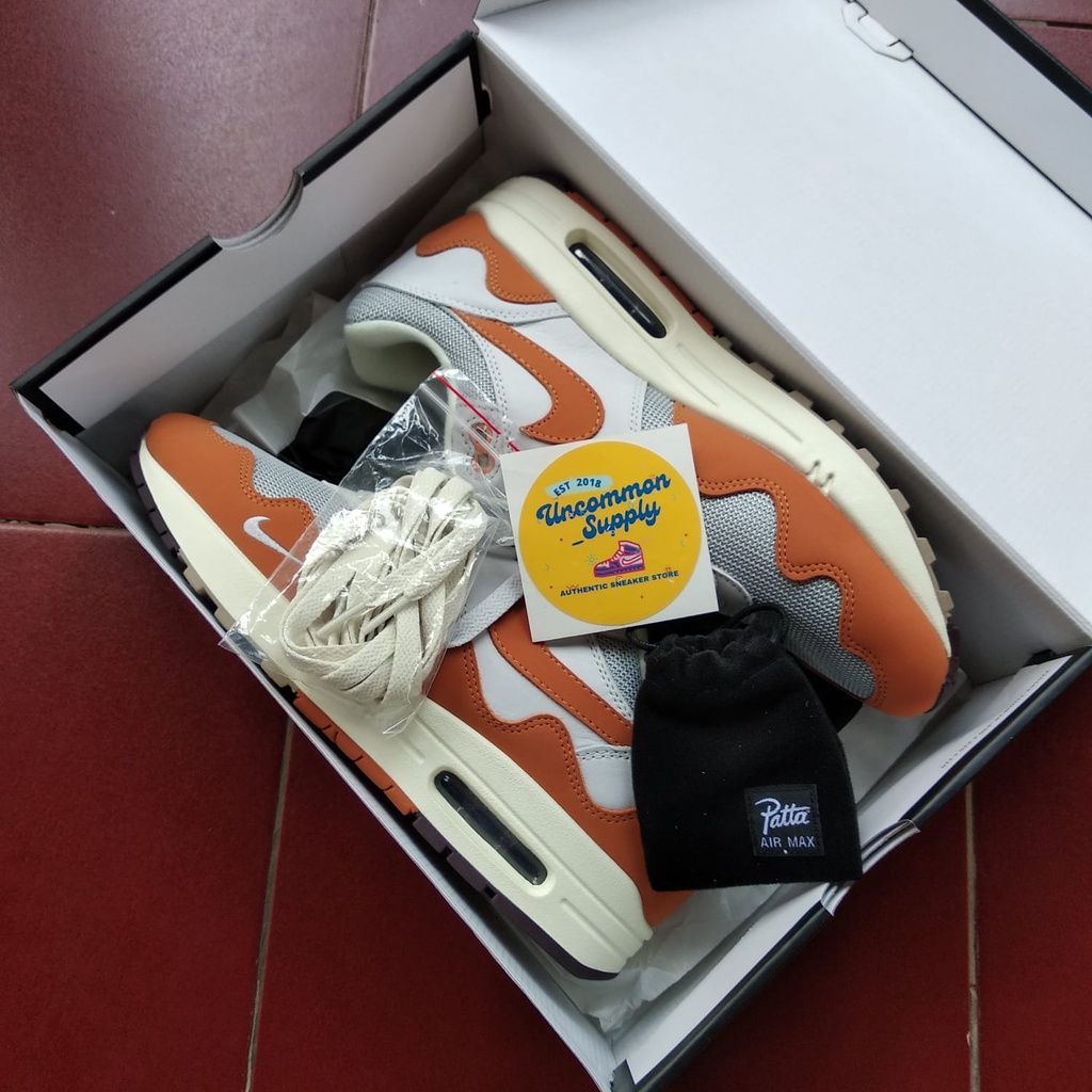 Nike Airmax 1 Patta Monarch size Eur 43 Original