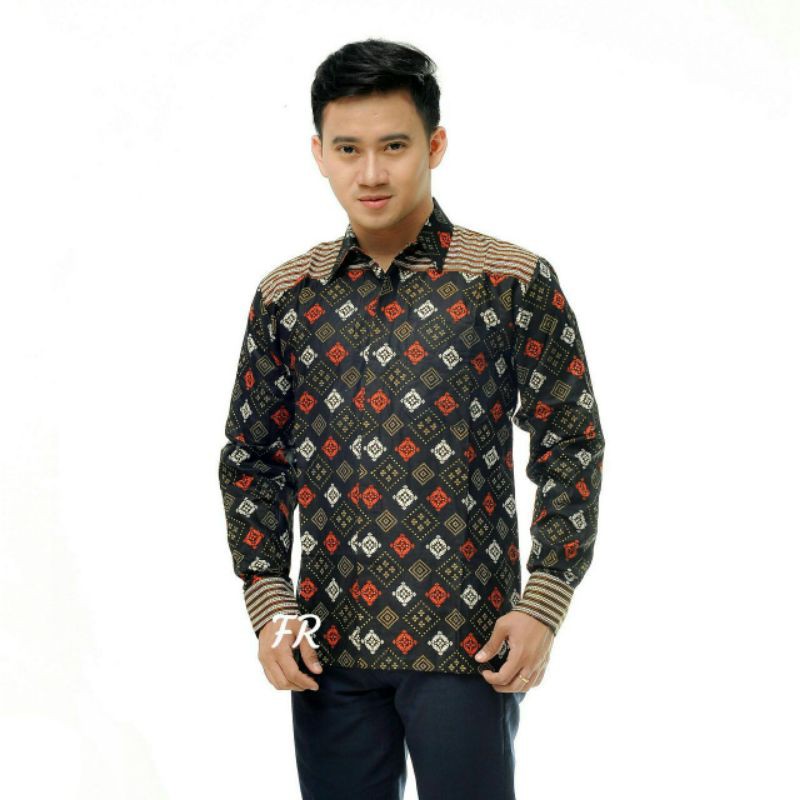 BATIK FINZA JAYA | BAJU BATIK PRIA Gus Azmi Syubbanul Muslimin Batik Katun Halus Hadroh Azzahir