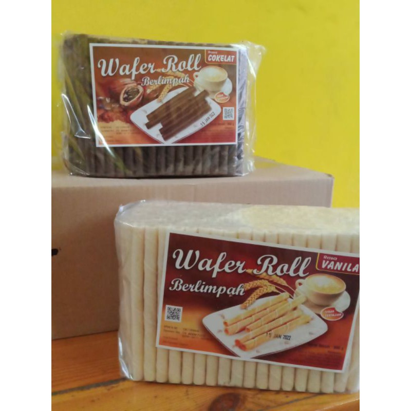 

Waferroll Coklat/Vanila Murah