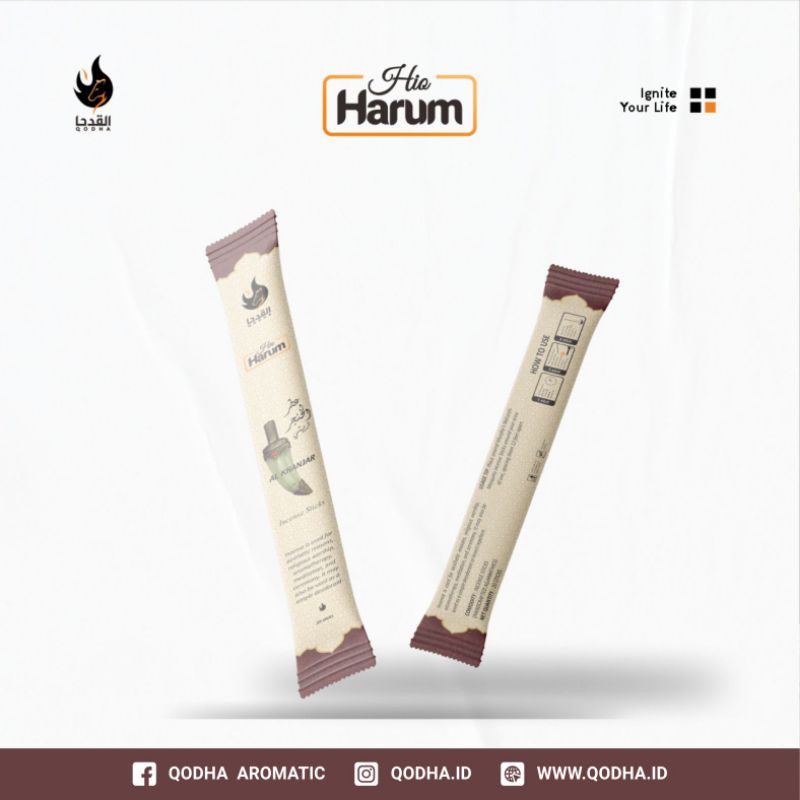 Bukhur Buhur Dupa Lidi Stick Aromaterapi QODHA Hio Harum Isi 20 Sticks Aroma AL KHANJAR