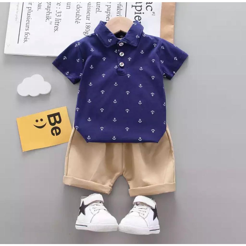 SETELAN KEMEJA BAYI ANAK JANGKAR SIZE 1-5 TAHUN BAHAN KATUN LEMBUT/ SETELAN KEMEJA BAYI ANAK LAKI LAKI/ SETELAN KEMEJA BAYI ANAK COWO/ KEMEJA BAYI ANAK LAKI LAKI/ KEMEJA BAYI ANAK COWO/ KEMEJA ANAK LAKI LAKI/ KEMEJA ANAK COWO