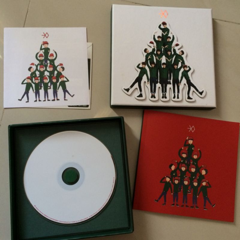 (FULLSET) EXO MIRACLE IN DECEMBER MID UNSEALED OFFICIAL