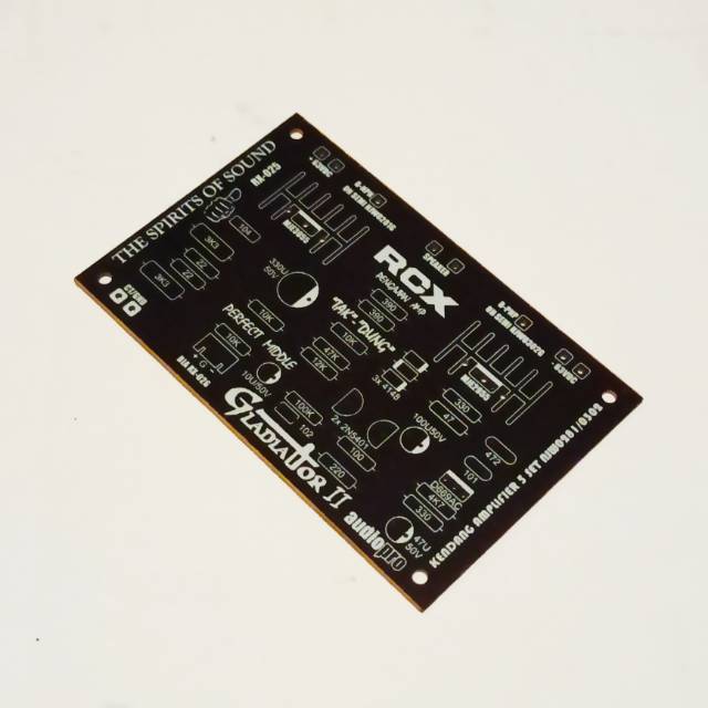 PCB Power Amplifier Gladiator II Safari Modif Untuk Middle Tak Dung