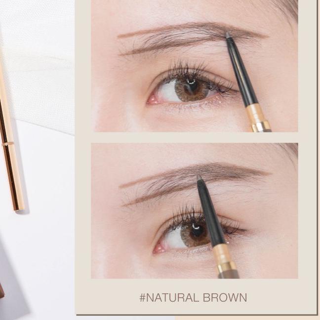 ❈ Browit Pro Slim Brow Pencil By Nongchat | Pensil Alis by Nongchat Eyebrow Pencil ➣