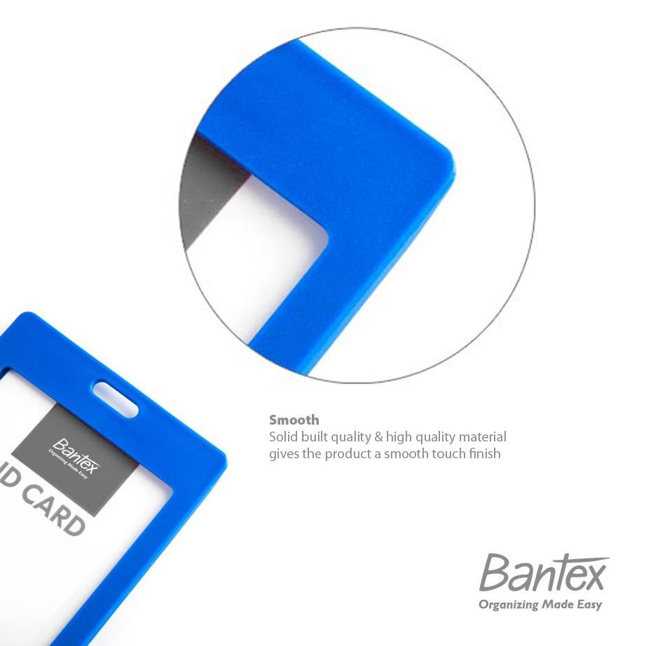 

#Sale❄☈ Bantex ID Card Holder Lanyard Portrait Grey | Name Tag Tali Tempat Kartu Gantung | Abu-abu #8865 05 40 ☈