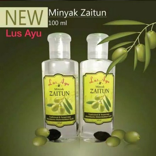 ⭐BAGUS⭐ LUS AYU MINYAK KEMIRI / ORANG ARING / ZAITUN 63ML | Penyubur Rambut Urang Aring Tokyo Night