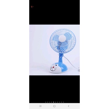 Desk Fan 2 In 1 Dinding + Meja Kartun Cartoon karakter kipas angin 8 Inch