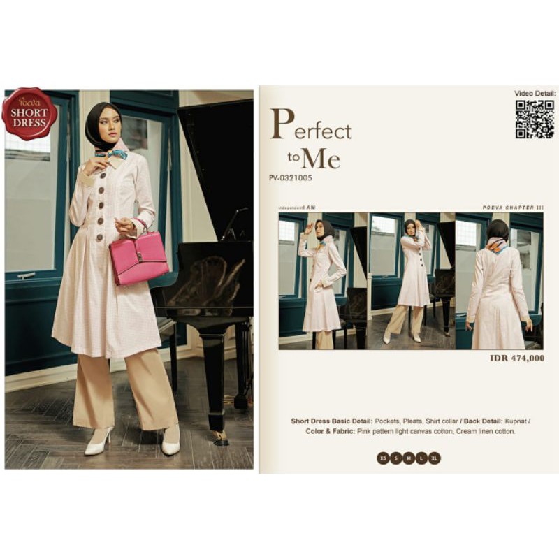Poeva PV-0321005 The Independent I Am By Tuneeca Diskon Sale Promo Shortdress Tunik