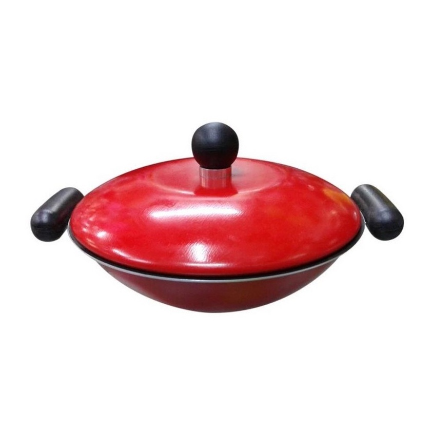 Maxim Mie Wok 17cm + Cover / Cetakan Kue Apem Selong