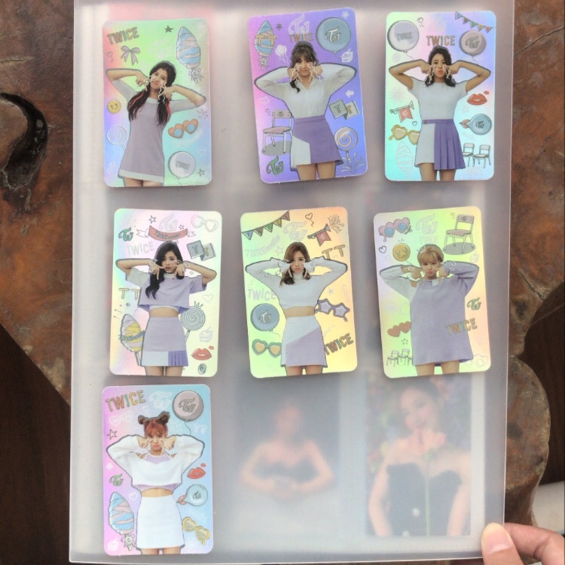 BOLEH NAWARTWICE official holo TT PHOTOCARD || NAYEON,JEONGYEON, MOMO, SANA, JIHYO, MINA, CHAEYOUNG,