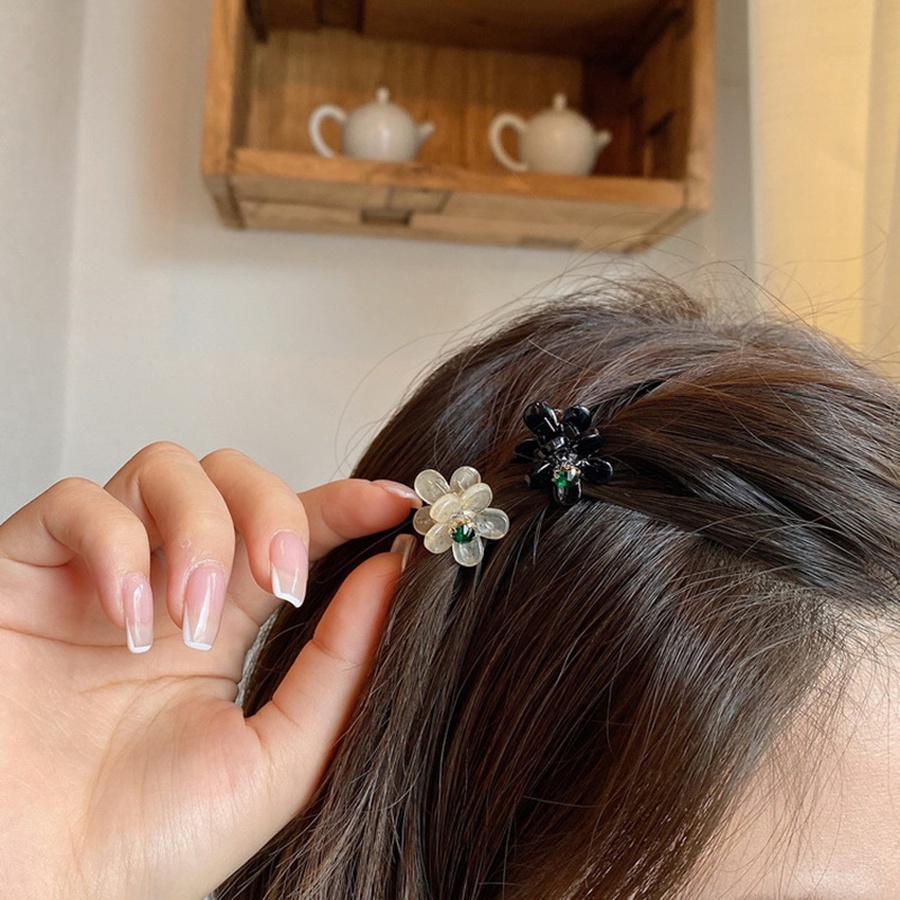 3 Pcs / Set Korean Girls Cute Flower Small Hair Claw Clip Barrettes  Sweet Hairpins Fashion Hair Accessories