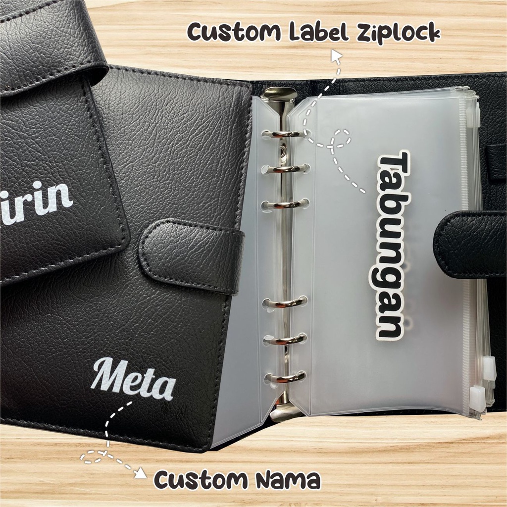 

Cash Planner Binder Dompet Disiplin FREE Gantungan Kunci