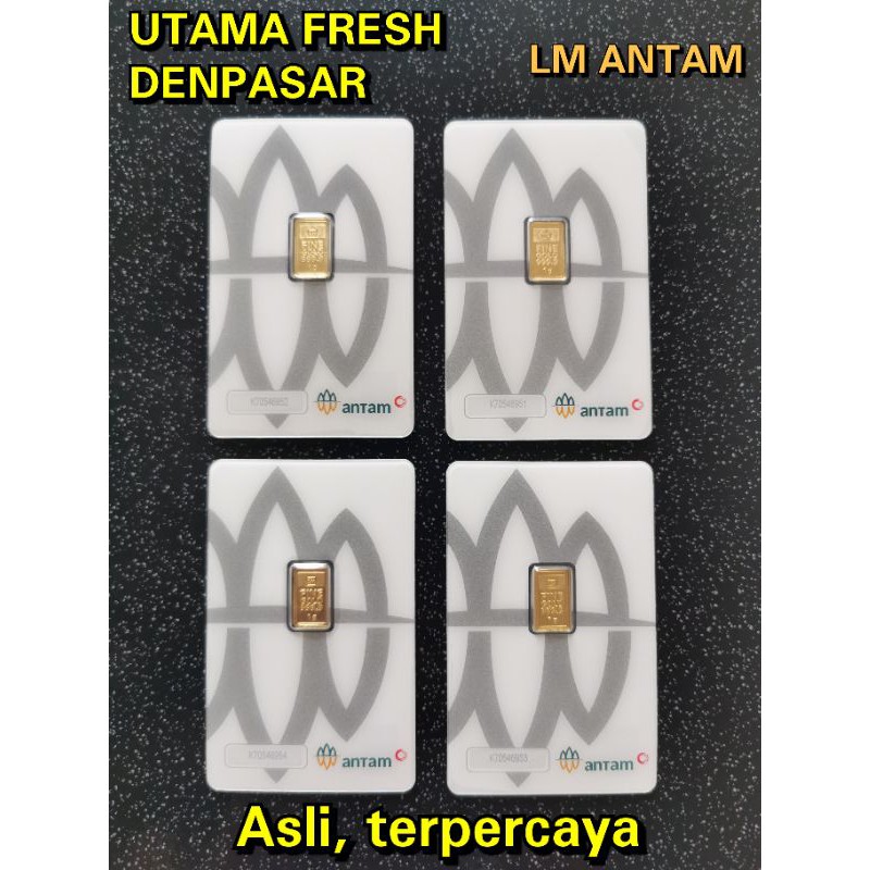 PROMO MURAH ✅ LM Emas Antam 1 Gram RM ⭕ 2022 (1 Gr / 1 Grm / 1 Gram) , terbaru, asli, Certieye