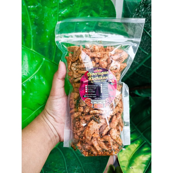 

basreng VIRAL, Basreng pedas daun jeruk kemasan 250gr, original daun jeruk dan extra pedas