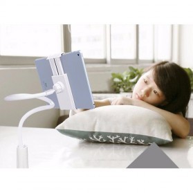 Lazypod Penjepit Smartphone 360 Derajat Arm Universal Tablet PC Holder dengan Klip , Stand handphone