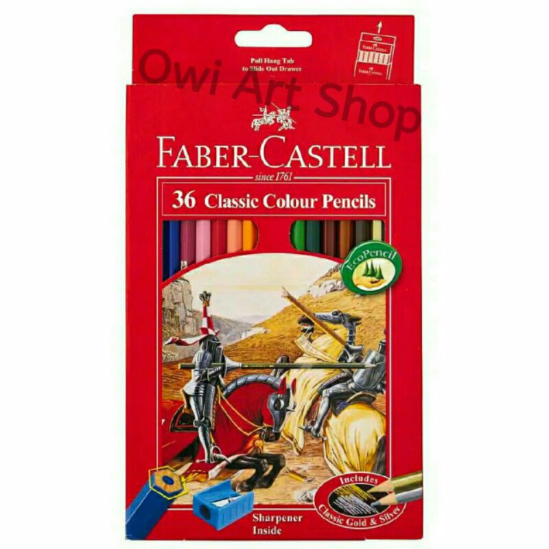 

Pensil Faber Castell Classic 36 Warna - Pensil Menggambar - Pensil Lukis Warna