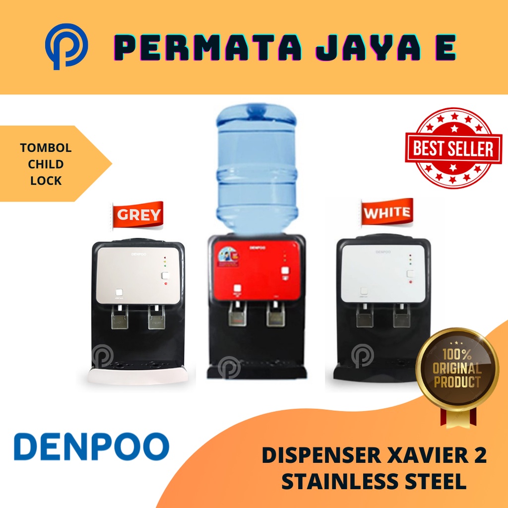 Jual Denpoo Water Portable Dispenser Xavier Panas Normal Shopee Indonesia