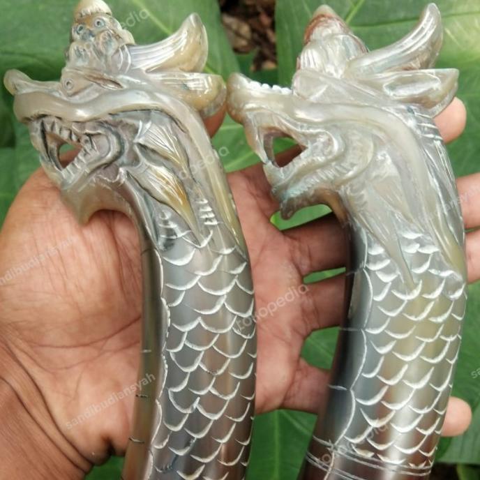 gagang golok tanduk sapi murah