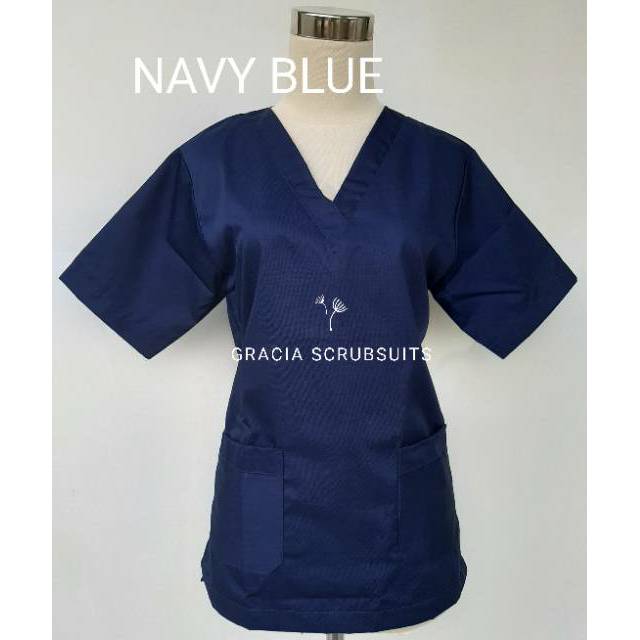 GRACIA SCRUBSUITS - ATASAN SAJA Scrub / baju jaga / baju oka dokter / dokter hewan / perawat MURAH