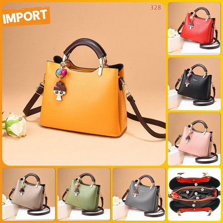 838  Tas Selempang Wanita Import (1 KG MUAT 3) tas sling bag