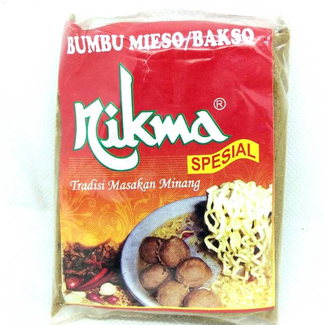 

Bumbu Mieso atau Bakso NIKMA 50 Gr Murah
