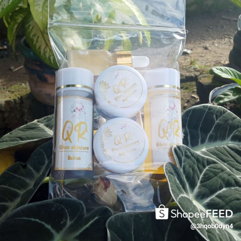 QR Glow skincare