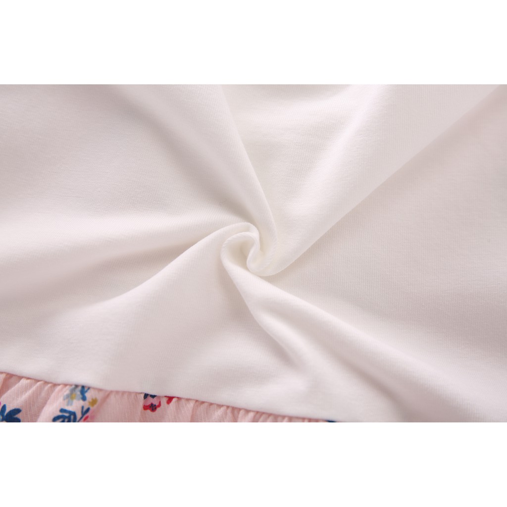 Dress Anak Perempuan Jumpsuit Motif Bunga Import Bahan Cotton Lembut Estimasi usia 3 Bln -4 Tahun-7