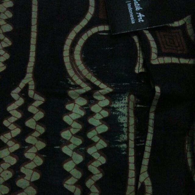 Mall Grosir Kemeja Batik Pria Modern Sogan Pandawa Parang Diskon Murah Kupu-kupu