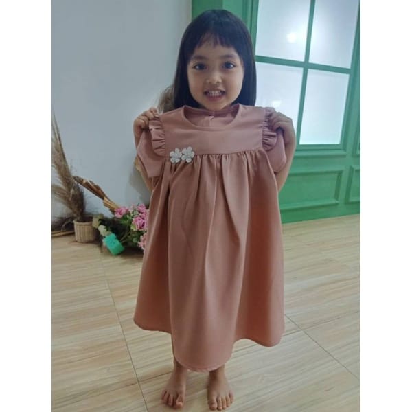 Dress Anak Perempuan Pakaian Anak Perempuan Baju Bayi Perempuan Dress Bayi Perempuan Import