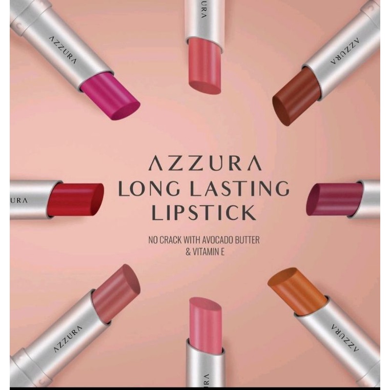 AZZURA LONG LASTING LIPSTICK / LIPSTIK TAHAN LAMA