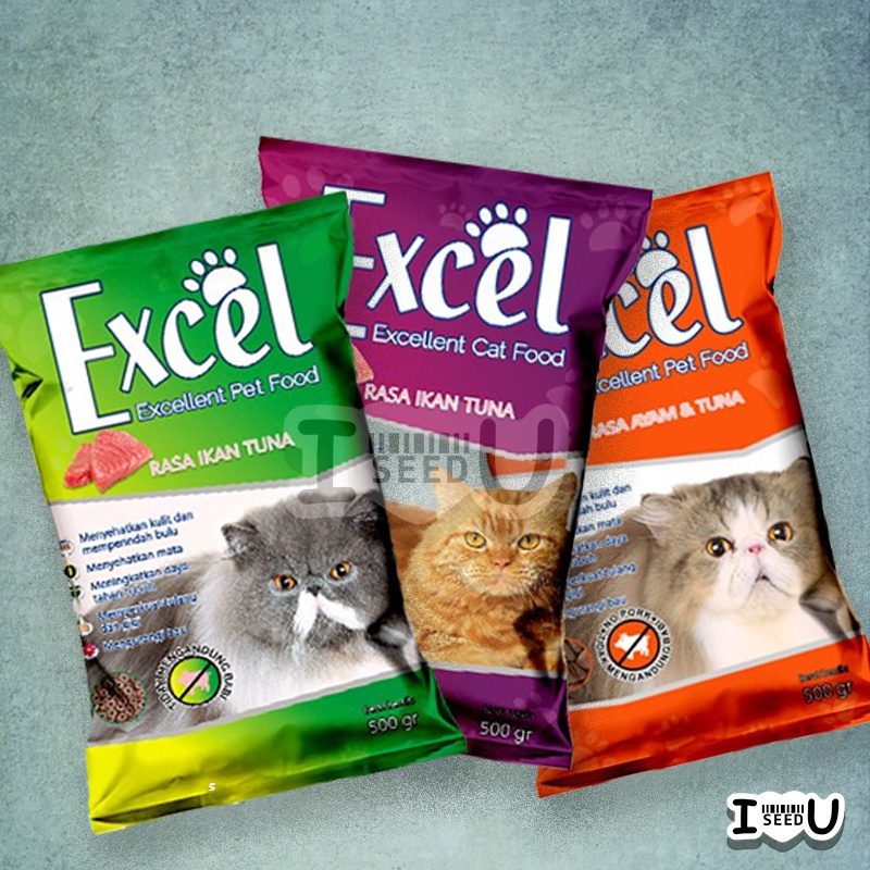 Excel 500gr Makanan Kucing Kering