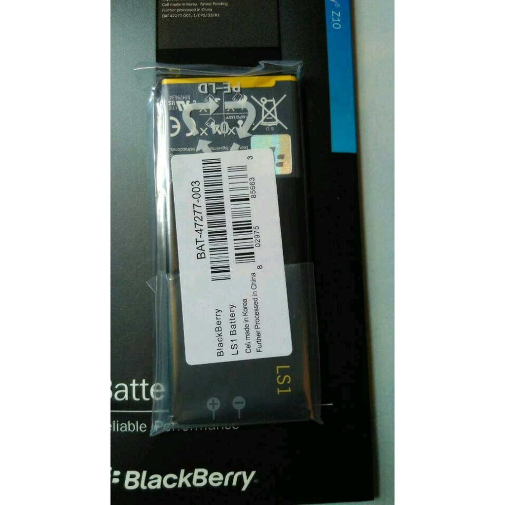 Battery Baterai BB BLACKBERRY Z10 LS1 LS-1 LS 1 ORIGINAL Asli RIM Batre Batrei BB Baterai Z10 TAM