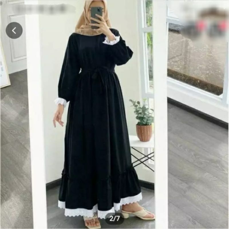 Baju muslim terbaru - Dress-gamis remaja