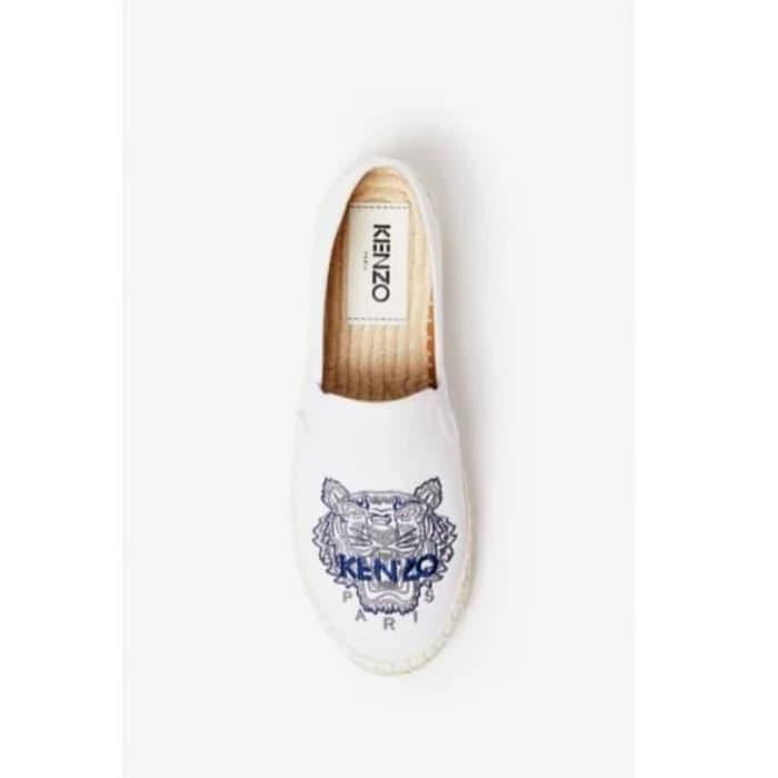 white kenzo espadrilles