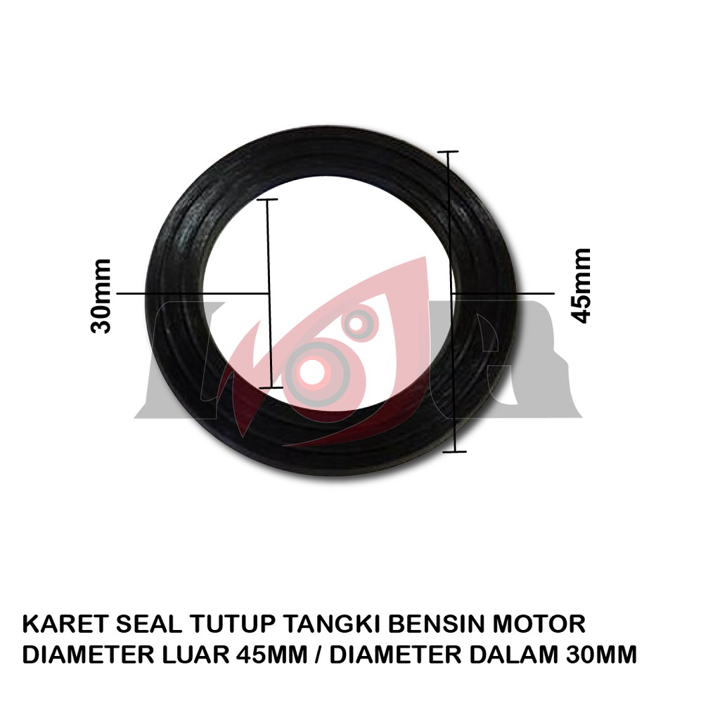 Karet Seal Tutup Tangki Bensin Motor Universal Bebek Matic