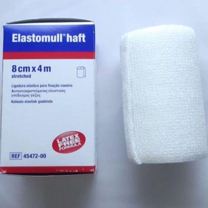 Elastomull Haft 8 cm x 4 cm Elastomul Haft 8x4 Kasa Perban Verban BSN