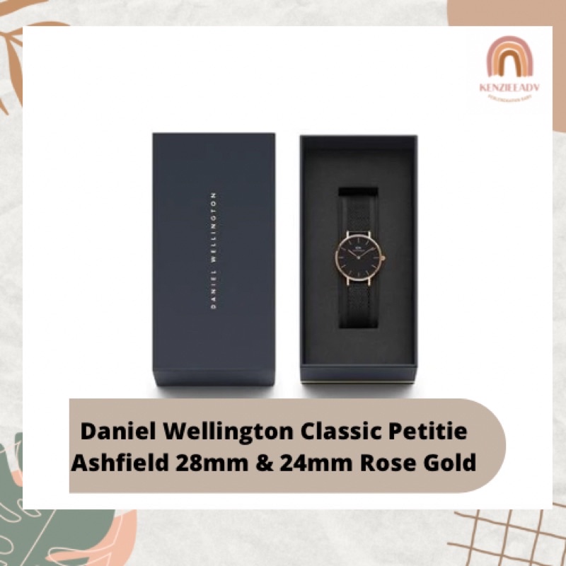 Daniel Wellington Classic Petite Ashfield 28mm & 24mm