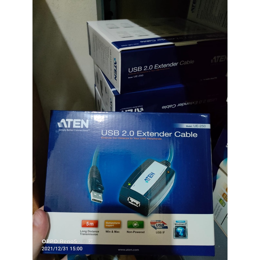 ATEN UE250 USB 2.0 Extender Cable 5 meter | kabel ekstender