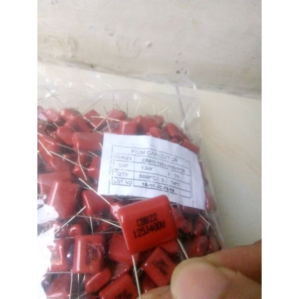 kapasitor milar 125j 400v