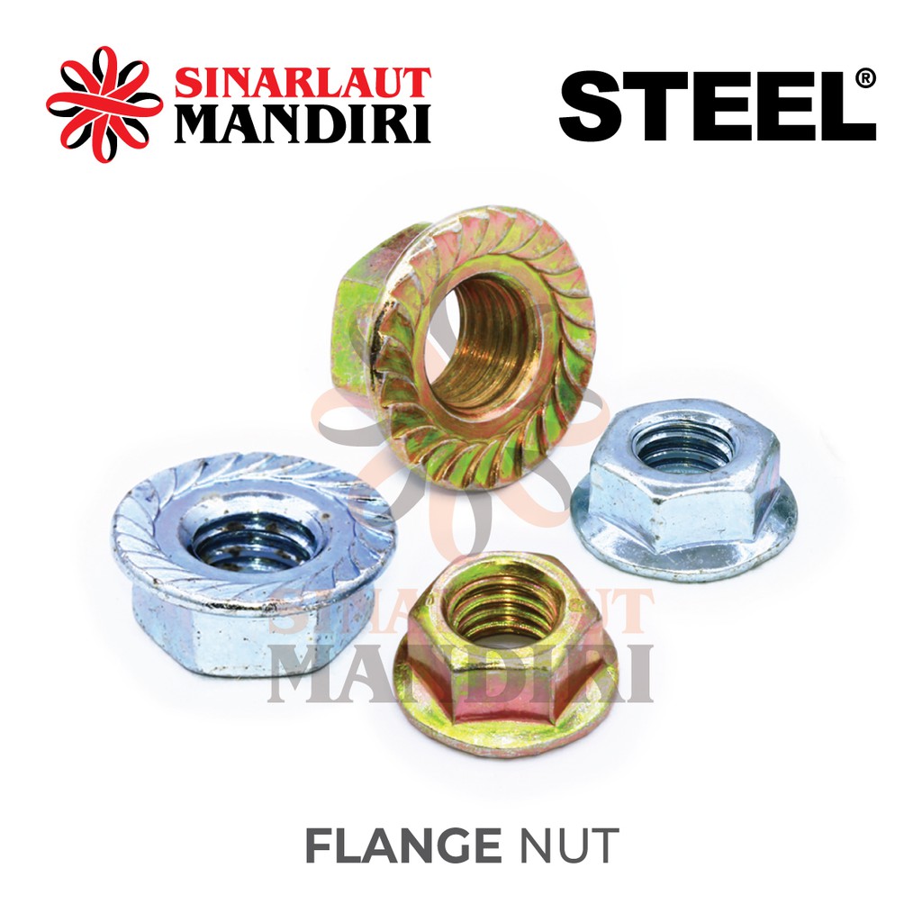 Mur Flange Besi / Flange Nut 5/16