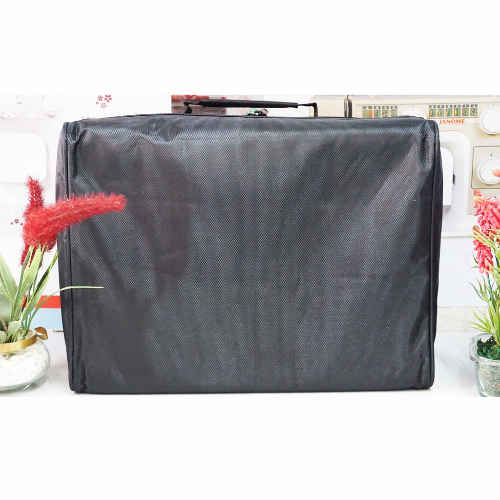 tas travel mesin jahit portable - hitam