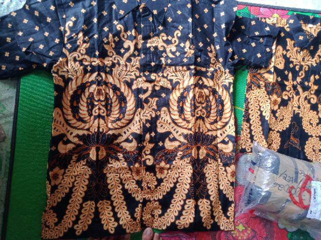 Batik Couple Keluarga Sania Ruffle Ori Ndoro Jowi Dnt