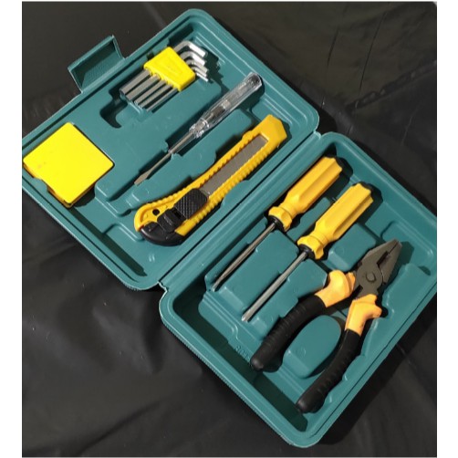 Set Alat Kit 11 Pcs Tools Set Tool Kit Set Mobil Car Kendaraan