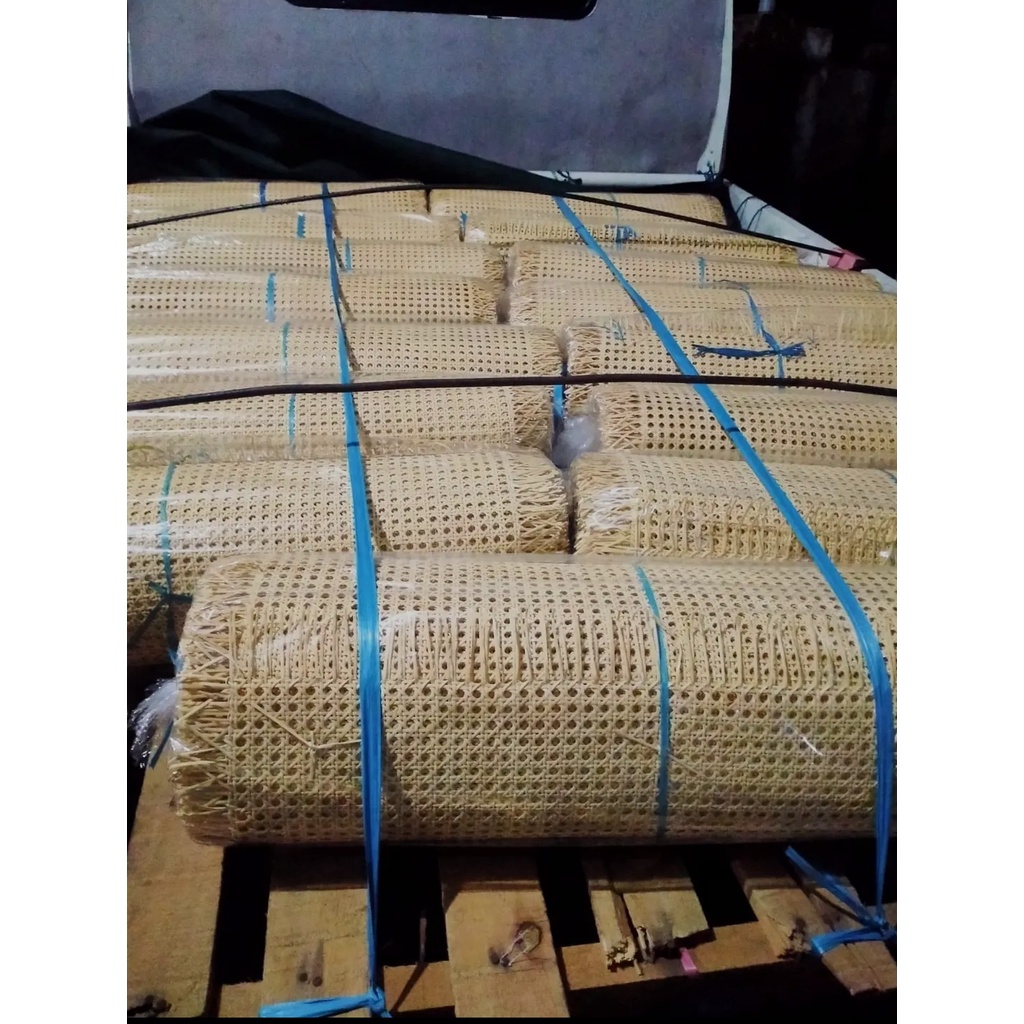 Bamboogrove_ Rotan - Lembaran Anyaman Rotan Alami / Webbing Rotan